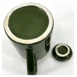 Vintage Hall China Olive Green Teapot Set - Made in USA