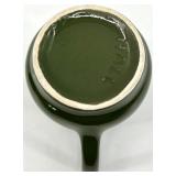 Vintage Hall China Olive Green Teapot Set - Made in USA