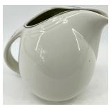 Vintage Hall's Rose Pattern Ceramic Pitcher & Salt Shaker Set - Made in USA