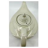 Vintage Arthur Wood Teapot Turquoise Glaze & Hall White Teapot