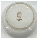 Vintage Hall's Rose Pattern 1259 Dinnerware Set - including Covered Dish with Stand - Made in USA