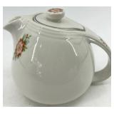 Vintage Hall's Rose Pattern 1259 Dinnerware Set - including Covered Dish with Stand - Made in USA