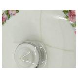 Vintage Hall's Rose Pattern 1259 Dinnerware Set - including Covered Dish with Stand - Made in USA
