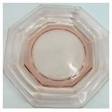 Vintage Pink Depression Glassware Set - Cups & Saucers, Bowls, Plates & Goblets