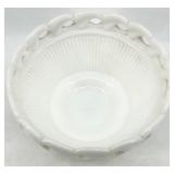 Vintage Fostoria Wistar with White Braided Rim including Serving Plate, Bowl and More