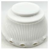 Vintage Fostoria Wistar with White Braided Rim including Serving Plate, Bowl and More