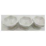 Vintage Fostoria Wistar with White Braided Rim including Serving Plate, Bowl and More