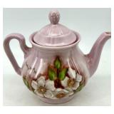 Vintage Set of 4 Teapots - Including Occupied Japan Floral & Sunflower Patterns