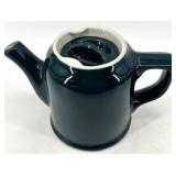 Assorted Vintage Hall China including 461 Teal Creamer and Candle Holders - Made in USA