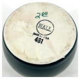 Assorted Vintage Hall China including 461 Teal Creamer and Candle Holders - Made in USA