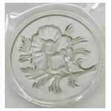 Vintage Jeanette Daisy Pattern Clear Glass Bowls and Candlestick Holders