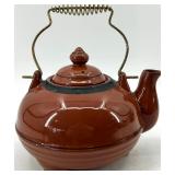 Vintage Assortment of Three Teapots - Black & Brown Glazes, Made in Japan