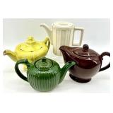 Vintage Variety of Teapots including Fraunfelter - QTY 3
