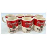 Campbell's Soup Mugs - 16 oz Porcelain - Tomato Soup & Salute America Designs