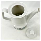 Vintage Flower Garden Japan Teapot & 3 Mugs Set