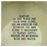 Vintage Hall's Tulip Pattern Teapot & Coffee Pot - Made in USA