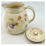 Vintage Hall's Tulip Pattern Teapot & Coffee Pot - Made in USA