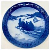 Vintage Royal Copenhagen - Kai Lange - Denmark Blue & White Plates (Lot of 16)