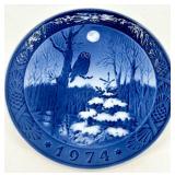 Vintage Royal Copenhagen - Kai Lange - Denmark Blue & White Plates (Lot of 16)