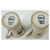 Vintage Hall Mugs including Inn Towne