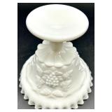 Vintage Westmoreland Paneled Grape Milk Glass Assorted Pieces