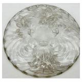 Vintage Cambridge Caprice Clear Glass Floral Assortment