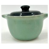 Vintage SYRACUSE China Green Teapot & Covered Bowls Set (5-Piece) USA 89