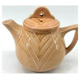 Vintage Brushed McCoy Teapots and Noritake Scenic Sugar & Creamer