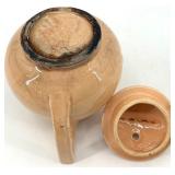 Vintage Brushed McCoy Teapots and Noritake Scenic Sugar & Creamer