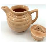 Vintage Brushed McCoy Teapots and Noritake Scenic Sugar & Creamer