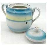 Vintage Brushed McCoy Teapots and Noritake Scenic Sugar & Creamer
