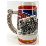 Vintage Budweiser Collectors Series Steins - CeramArte Brazil (Clydesdale & Holiday Sets)