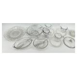 Vintage Federal Glass and Imperial Glass including Sunburst Variety