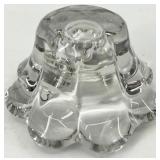 Vintage Heisey Crystolite Flower Candle Holders (Lot of 10)