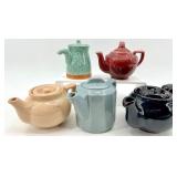 Vintage Ceramic Tea Pot Collection including - Walker China and Syracuse