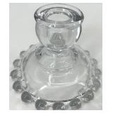 12 Vintage Multi-Color Glass Candlesticks - Assorted Colors