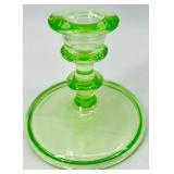 12 Vintage Multi-Color Glass Candlesticks - Assorted Colors