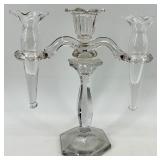 Vintage Variety of Cambridge Glass Vintage Crystal Candelabras