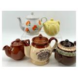 Variety of Vintage Teapots - 5-Piece - including Made in Japan