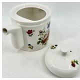 Vintage Arthur Wood Country Flower Teapot - England Floral Pattern Collection, Green Hall Teapot and Floral Teapot