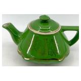 Vintage Arthur Wood Country Flower Teapot - England Floral Pattern Collection, Green Hall Teapot and Floral Teapot