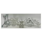 5 Vintage Candle Holder Pairs