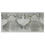 5 Vintage Candle Holder Pairs