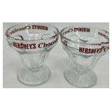 Vintage Hershey's Sundae Goblets