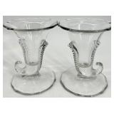 Duncan & Miller Clear Crystal Glass Bowl and More - Vintage Collectibles