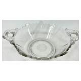 Vintage Cambridge Glass Candlelight Crystal Set - including Clear Compote Bowl, Candlesticks & Plates