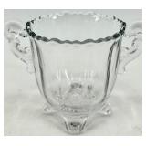 Vintage Cambridge Glass Candlelight Crystal Set - including Clear Compote Bowl, Candlesticks & Plates