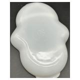 Vintage Milk Glass including Daisy Pattern - Lidded Box, Candlestick, Compotes & Dishes