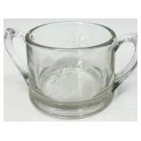 Vintage 14 piece Crystal Glassware Set - Cut-Glass Pitcher, Creamer, Sugar Bowl & Glasses