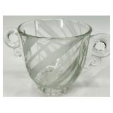 Vintage 14 piece Crystal Glassware Set - Cut-Glass Pitcher, Creamer, Sugar Bowl & Glasses